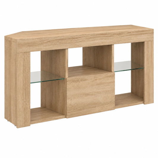 Meuble d’appoint, avec rangement, en chêne, 100 x 40 x 50 cm, pour le salon ou la chambre