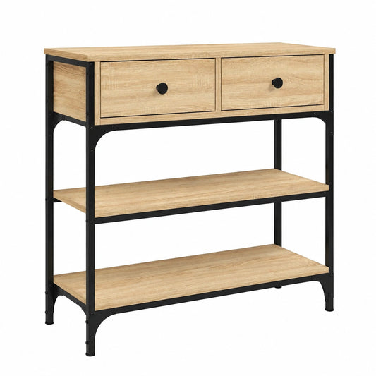 Table, avec rangement, en chêne, pour les espaces de vie