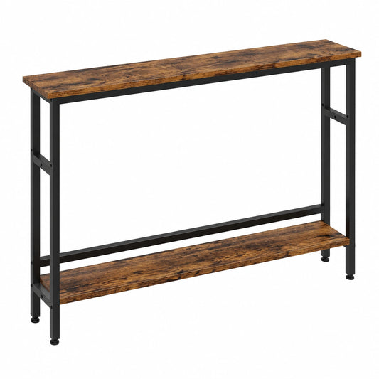 Table, avec étagères, 100 x 15 x 80 cm, pour les espaces de vie